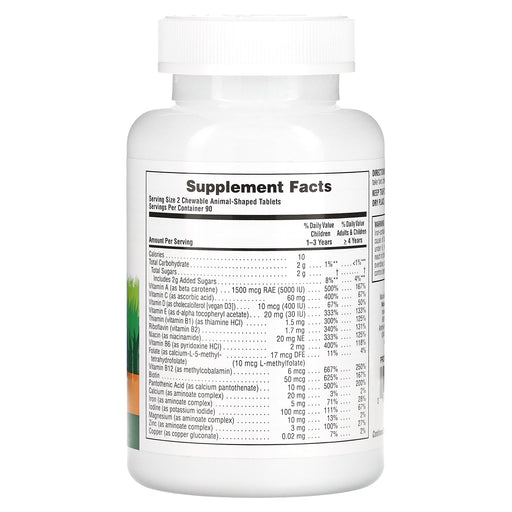 Chewable Tablets/Assorted/180 Count