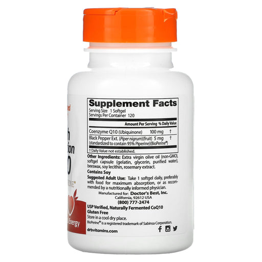 Softgels/100 mg/120 Count