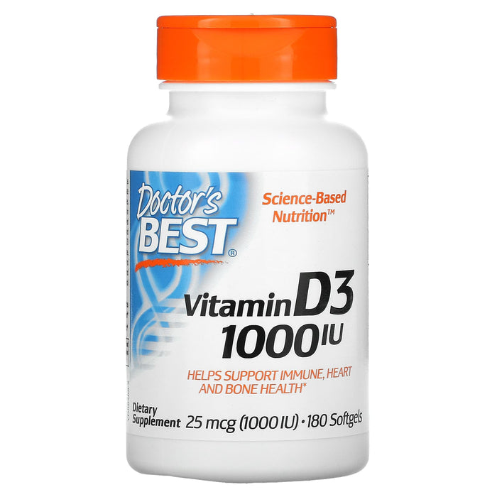 Softgels/25 mcg/180 Count