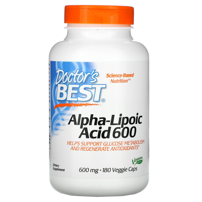 Veg. Capsules/600 mg/180 Count
