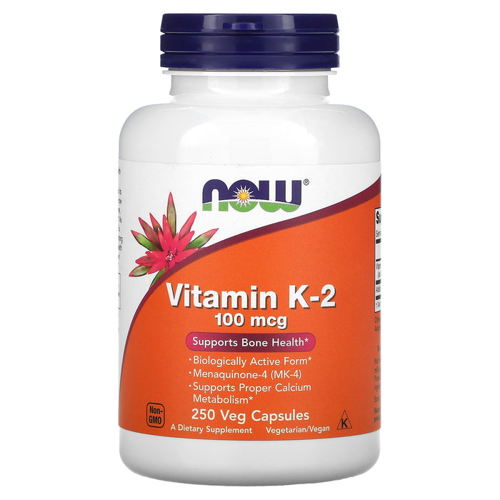 Veg. Capsules/100 mcg/250 Count