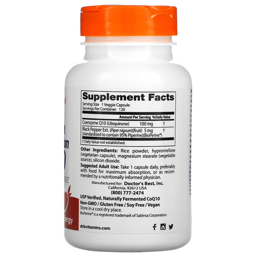 Veg. Capsules/100 mg/120 Count