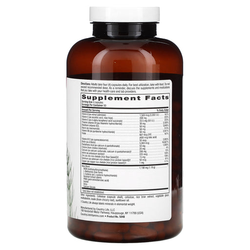 Veg. Capsules/1,250 mcg/360 Count