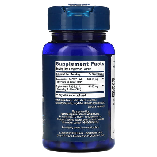 Veg. Capsules/25 billion CFU/30 Count