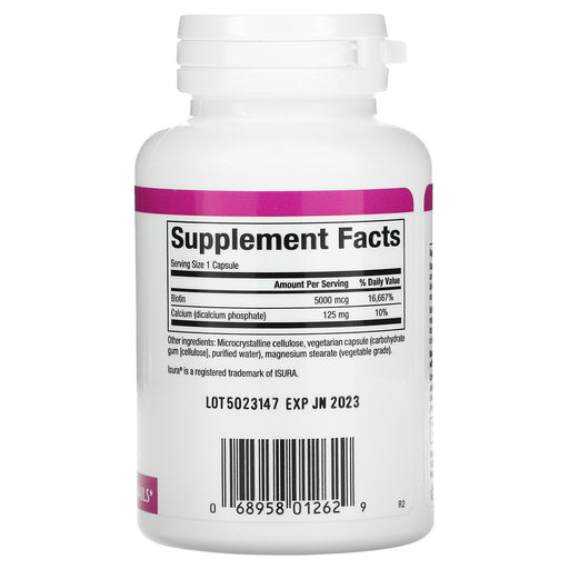 Veg. Capsules/5,000 mcg/60 Count