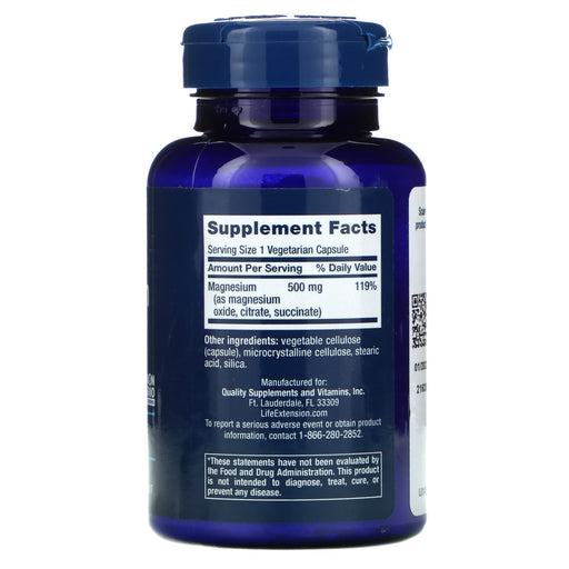Veg. Capsules/500 mg/100 Count
