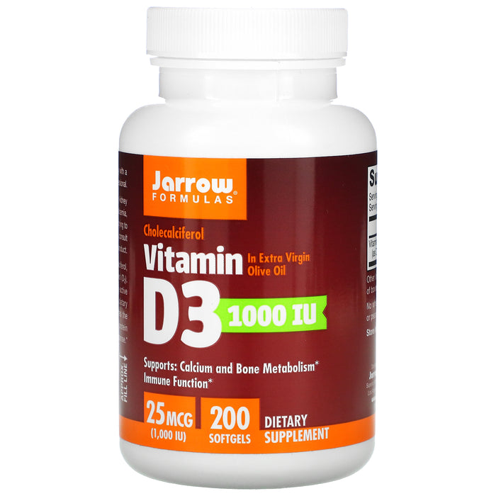 Softgels/25 mcg/200 Count