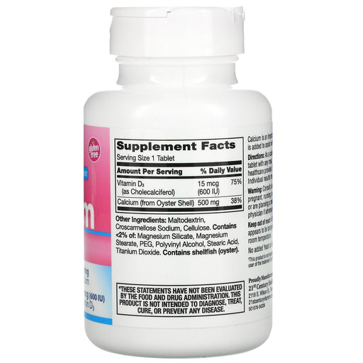 Tablets/500 mg/15 mcg/90 Count