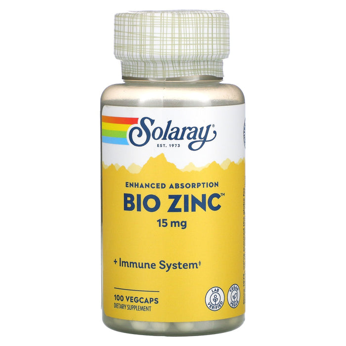 Veg. Capsules/15 mg/100 Count