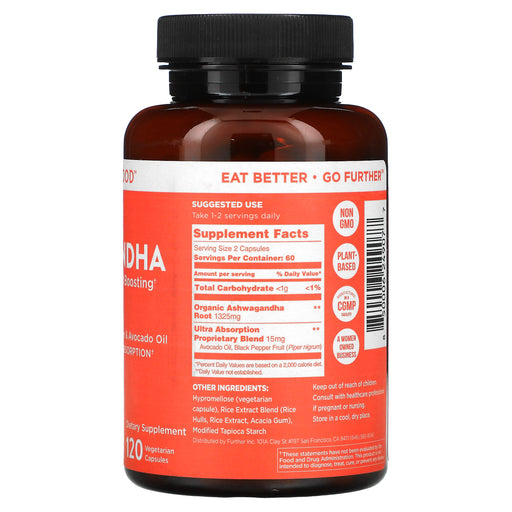 Veg. Capsules/662.5 mg/120 Count