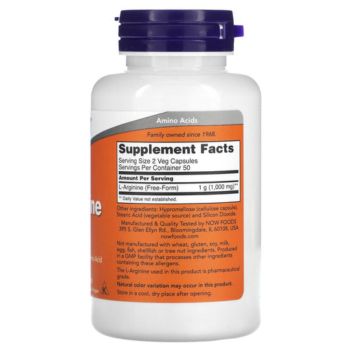 Veg. Capsules/500 mg/100 Count