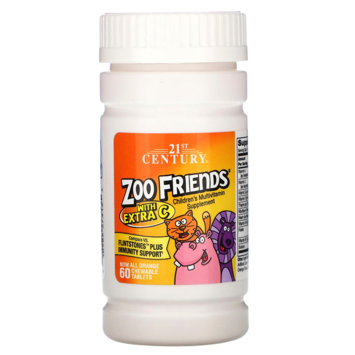 Orange/Chewable Tablets/60 Count