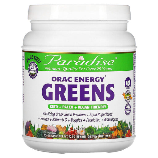 Paradise Herbs, ORAC Energy Greens