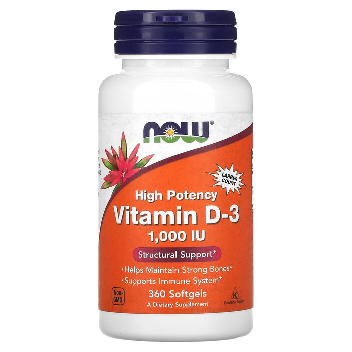 Softgels/25 mcg/360 Count