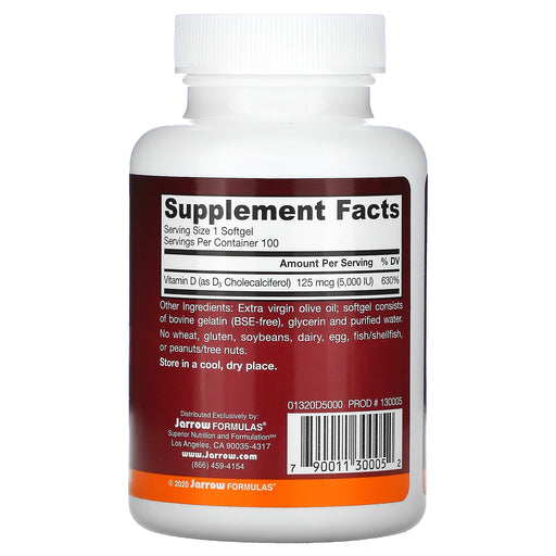 Softgels/125 mcg/100 Count