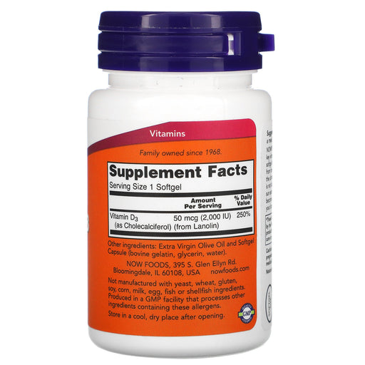 Softgels/50 mcg/30 Count