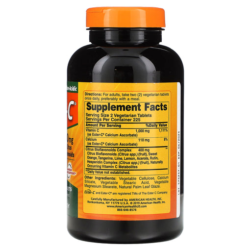 Veg. Tablets/500 mg/450 Count