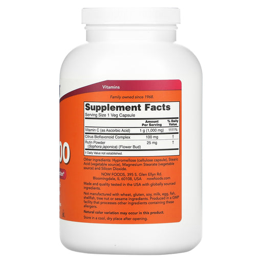 Veg. Capsules/1,000 mg/500 Count