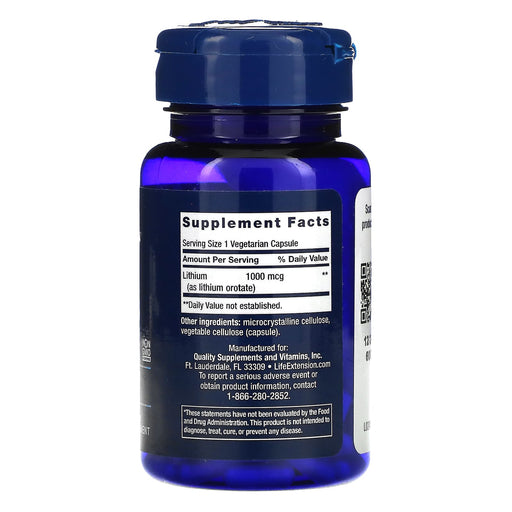 Veg. Capsules/1,000 mcg/100 Count