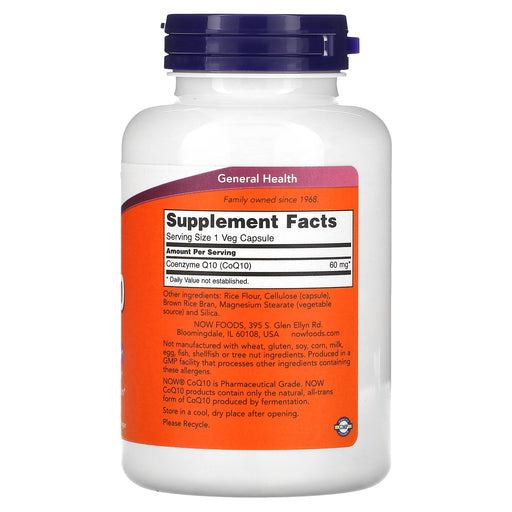 Veg. Capsules/60 mg/180 Count