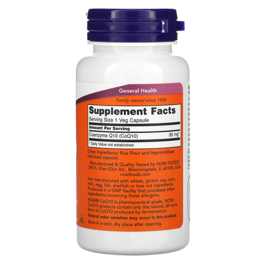 Veg. Capsules/30 mg/120 Count