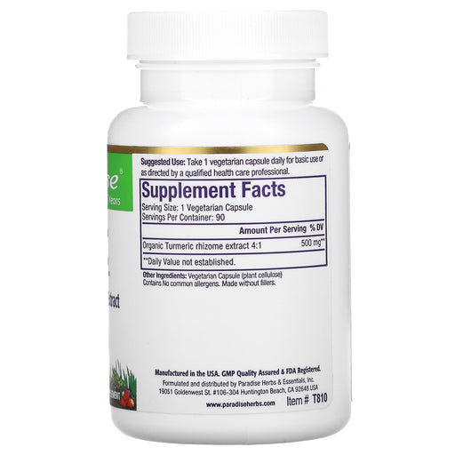 Veg. Capsules/500 mg/90 Count