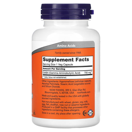 Veg. Capsules/750 mg/100 Count