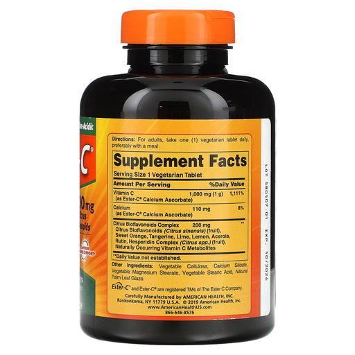 Veg. Tablets/1,000 mg/180 Count