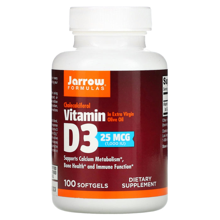 Softgels/25 mcg/100 Count