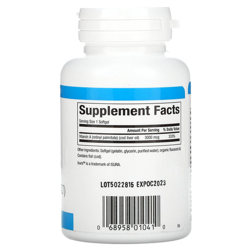 Softgels/3,000 mcg/180 Count