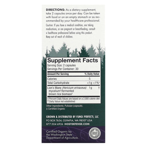 Capsules/0.5 g/60 Count