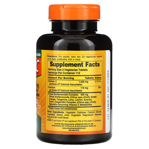 Veg. Tablets/500 mg/225 Count