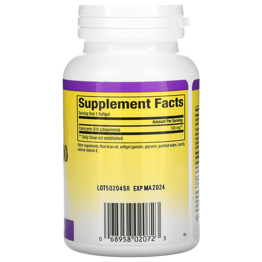 Softgels/100 mg/120 Count