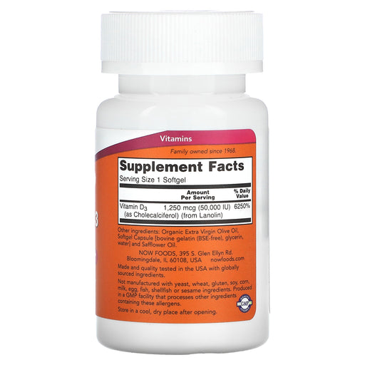 Softgels/1,250 mcg/50 Count