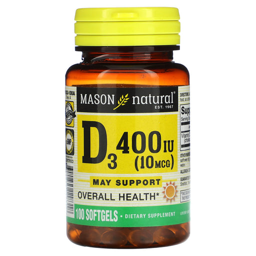 Softgels/10 mcg/100 Count