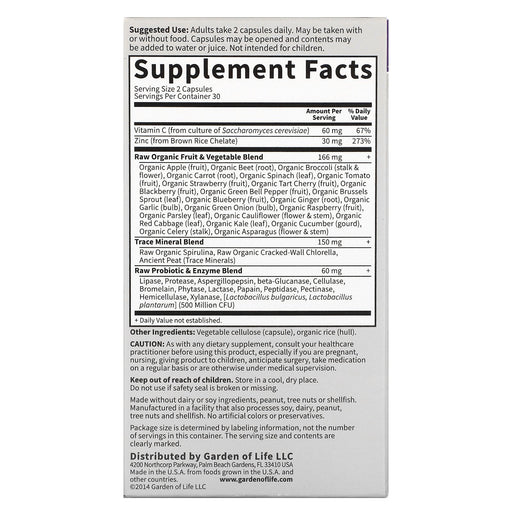 Veg. Capsules/15 mg/60 Count
