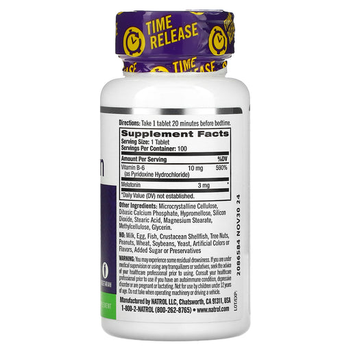 Tablets/3 mg/100 Count