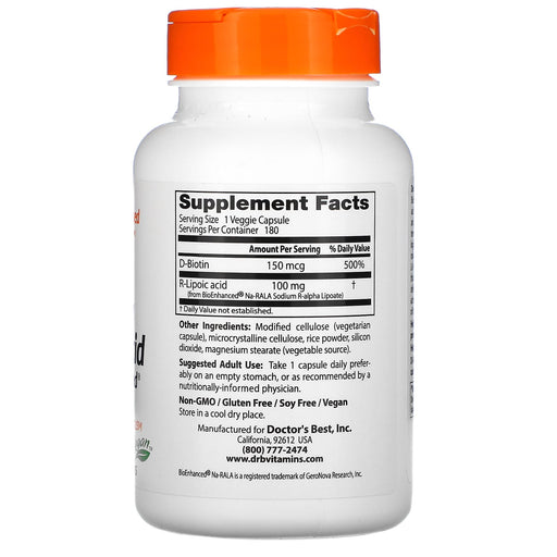Veg. Capsules/100 mg/180 Count