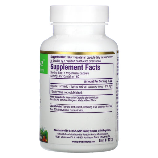Veg. Capsules/250 mg/60 Count