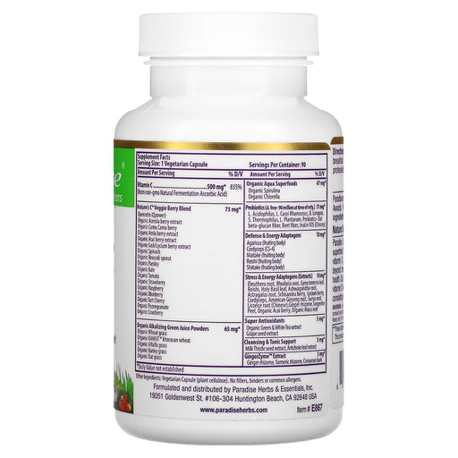 Veg. Capsules/500 mg/90 Count