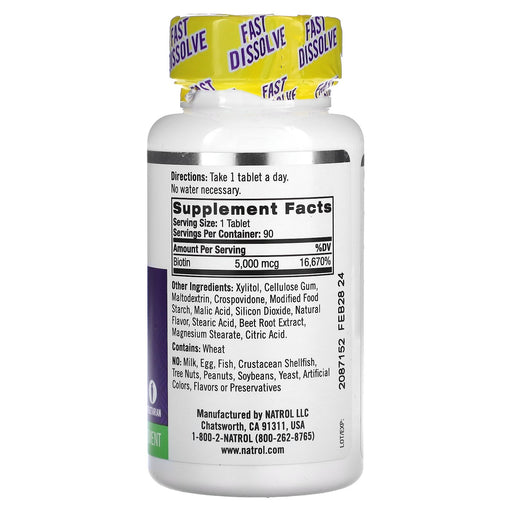 Tablets/5,000 mcg/90 Count