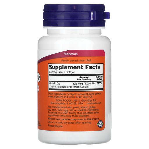 Softgels/125 mcg/240 Count