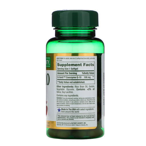Softgels/100 mg/75 Count