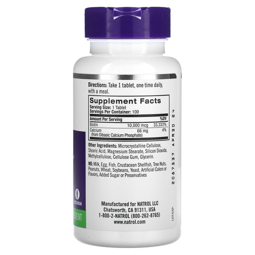 Tablets/10,000 mcg/100 Count