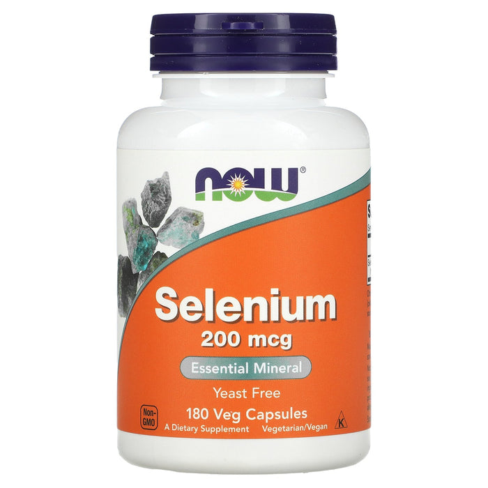 Veg. Capsules/200 mcg/180 Count