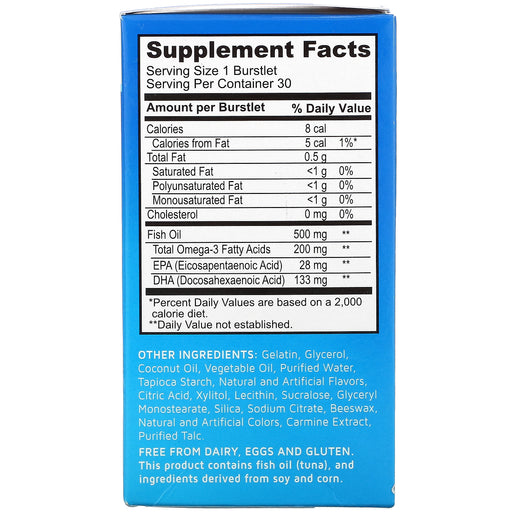 Chewable Burstlet/500 mg/30 Count