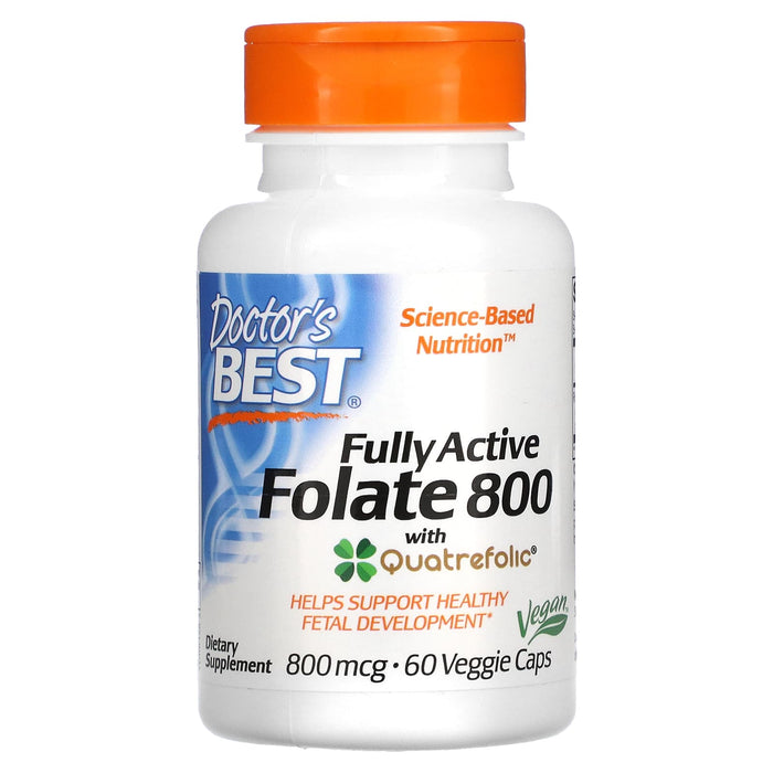Veg. Capsules/800 mcg/60 Count