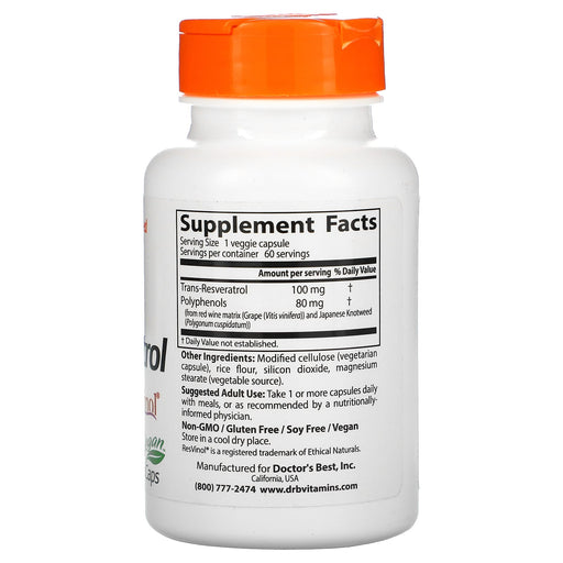 Veg. Capsules/100 mg/60 Count