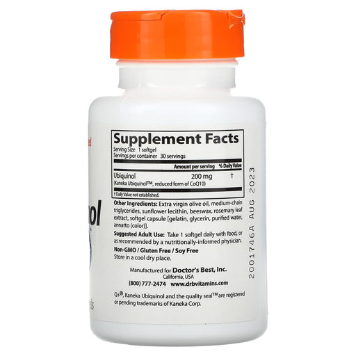 Softgels/200 mg/30 Count