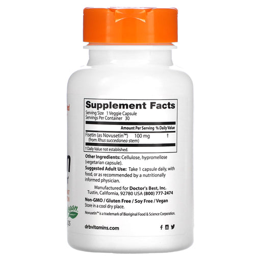 Veg. Capsules/100 mg/30 Count